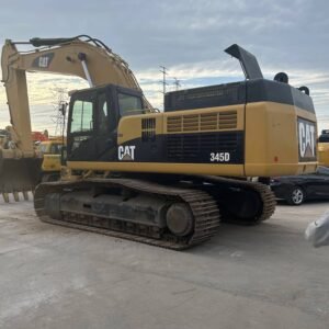 Used Cat 345D 45T Crawler Excavator for Mining & Construction