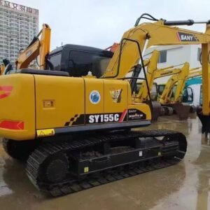 Used SANY SY155C 15 Ton Excavator | Good Quality Machine