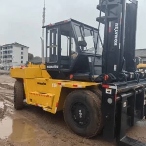 Used Komatsu FD150 Forklift | 15 Ton Diesel Heavy Lift Truck